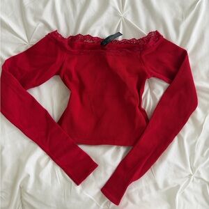 Urban Outfitters Off Shoulder Top